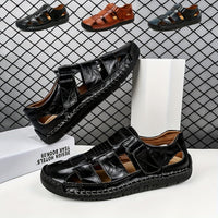 Orthopedische Zwarte Sandalen - Lars-Zwart-CN40(EU40.5)-State of Style