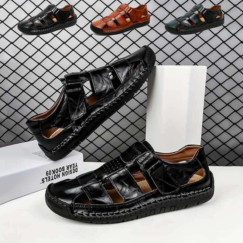 Orthopedische Zwarte Sandalen - Lars-Zwart-CN40(EU40.5)-State of Style