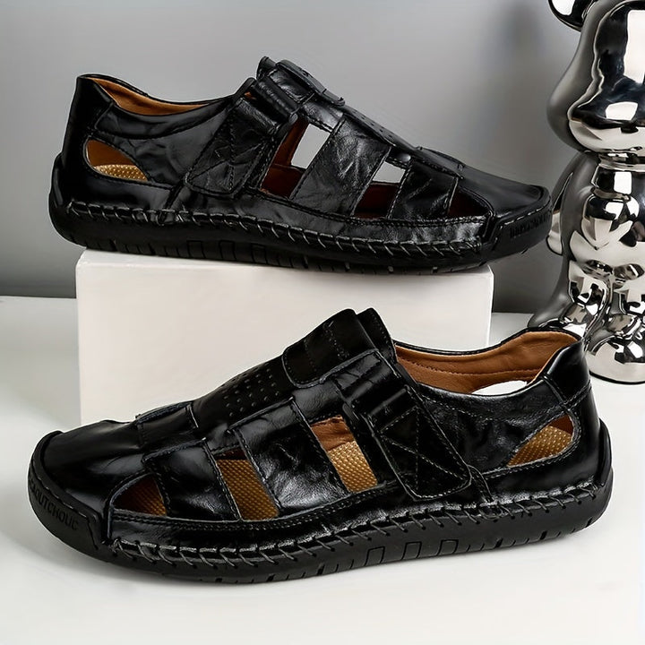 Orthopedische Zwarte Sandalen - Lars-Zwart-CN40(EU40.5)-State of Style