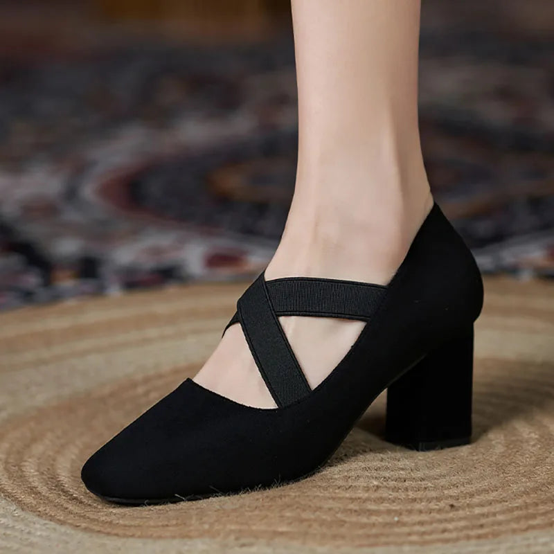 Orthopedische zwarte schoenen - Lisa-Zwart-35-State of Style