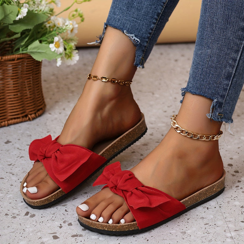 Orthopedische Zwarte Slippers - Emma-Rood-CN36(EU35)-State of Style