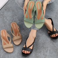 Orthopedische Zwarte Slippers - Eva-Zwart-36-State of Style