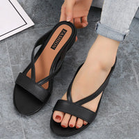 Orthopedische Zwarte Slippers - Eva-Zwart-36-State of Style