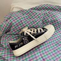 OtteliensSneaks – High-Top Canvas Shoes with Stylish Print-Low-4.5-State of Style