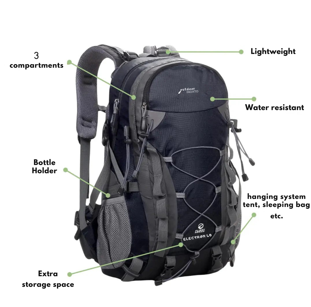 Outdoor Backpack - ExplorerMax-Light Blue-State of Style