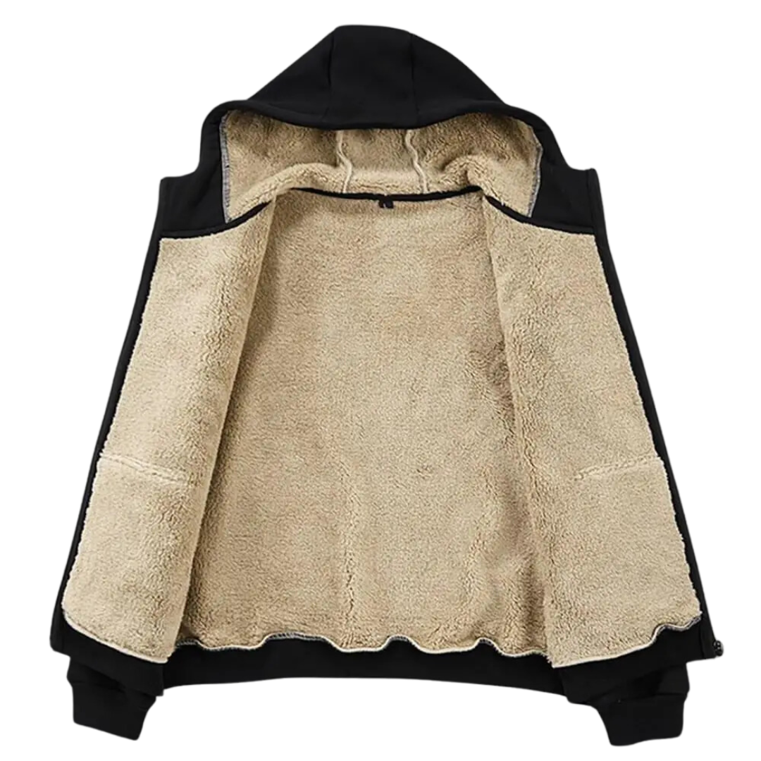 Outdoor Insulated Vest - WoolGuard-Black-M-State of Style