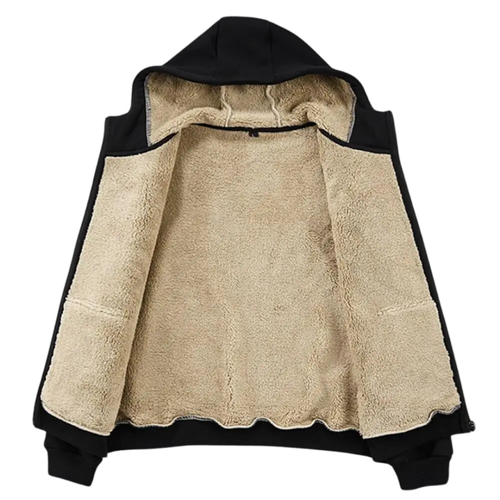 Outdoor Insulated Vest - WoolGuard-Black-M-State of Style