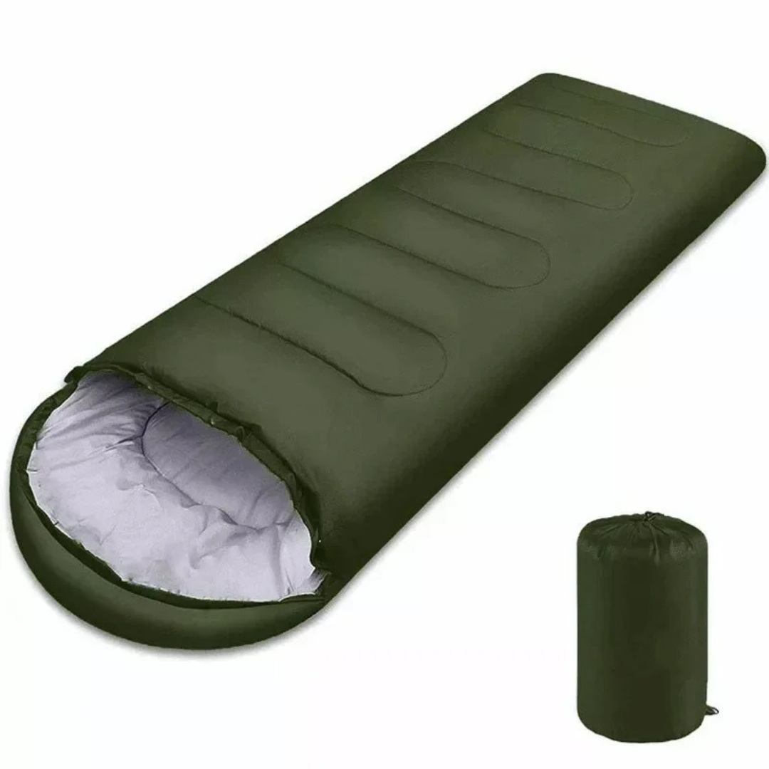 Outdoor sleeping bag for cold nights - AdventureSleeper-Green-State of Style