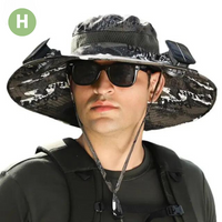 Outdoor Sun Hat with Built-in Fan – Sunbreeze-H-State of Style