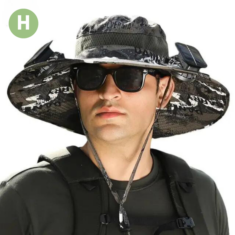 Outdoor Sun Hat with Built-in Fan – Sunbreeze-H-State of Style