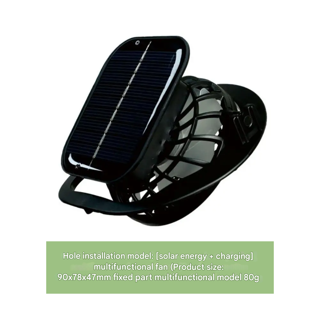 Outdoor sun hat with integrated solar fan – CoolBreeze Solar-A-State of Style