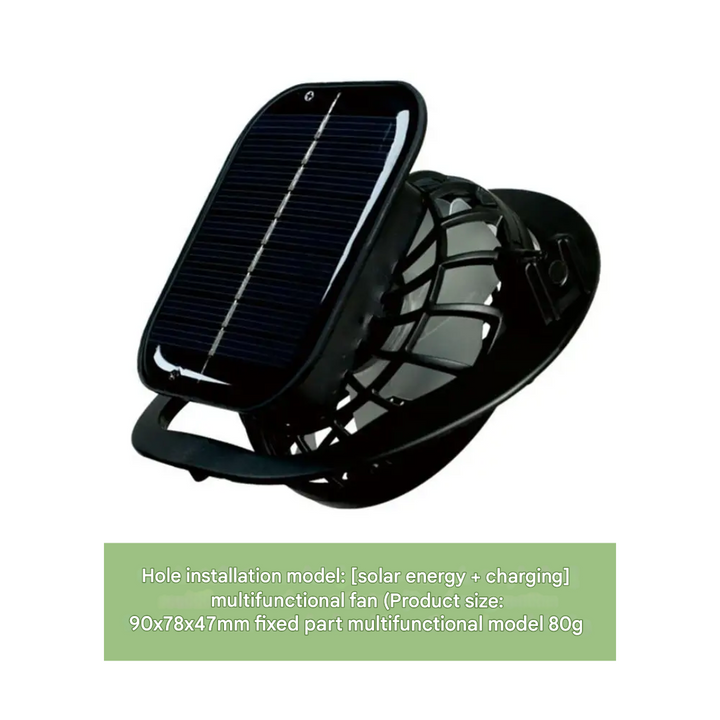 Outdoor sun hat with integrated solar fan – CoolBreeze Solar-A-State of Style