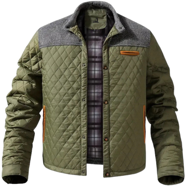 Outdoor Winter Parka for Men - Arctos-Green-S-State of Style