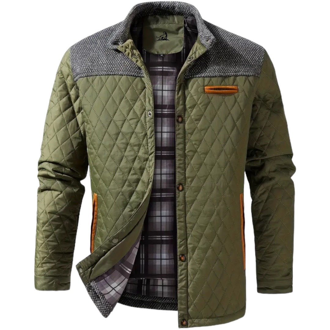 Outdoor Winter Parka for Men - Arctos-Green-S-State of Style