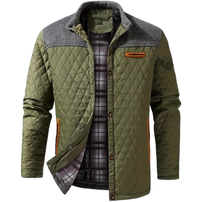 Outdoor Winter Parka for Men - Arctos-Green-S-State of Style