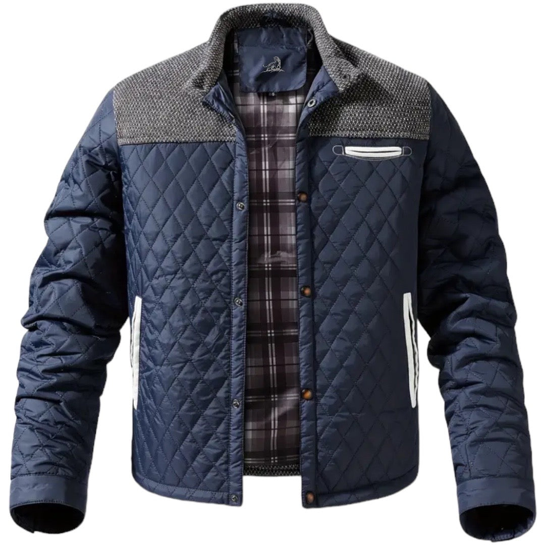 Outdoor Winter Parka for Men - Arctos-Navy Blue-S-State of Style