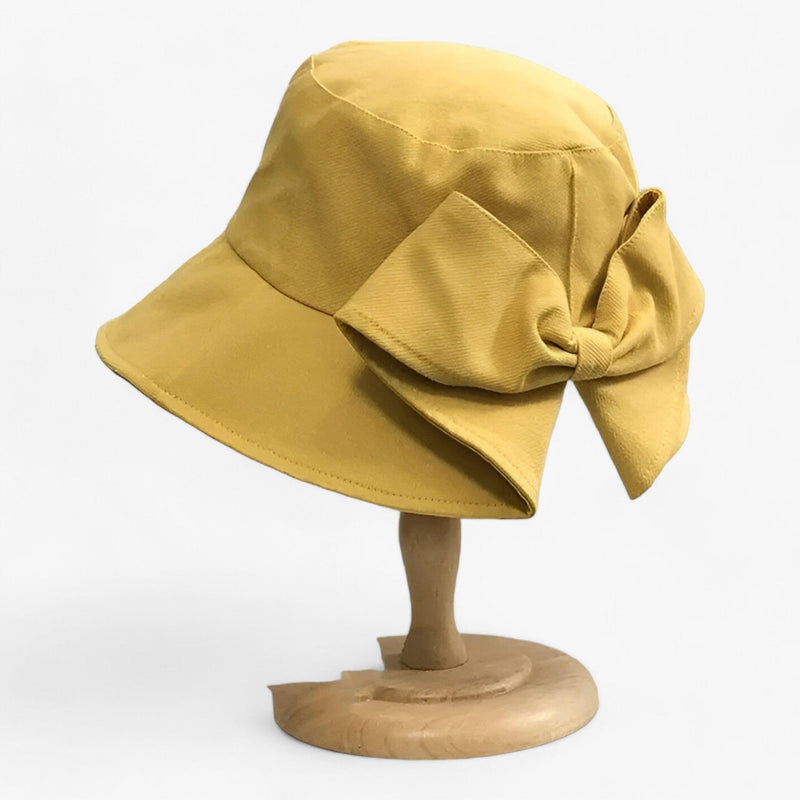 Outdoor women's sun hat – Solaro-Yellow-State of Style