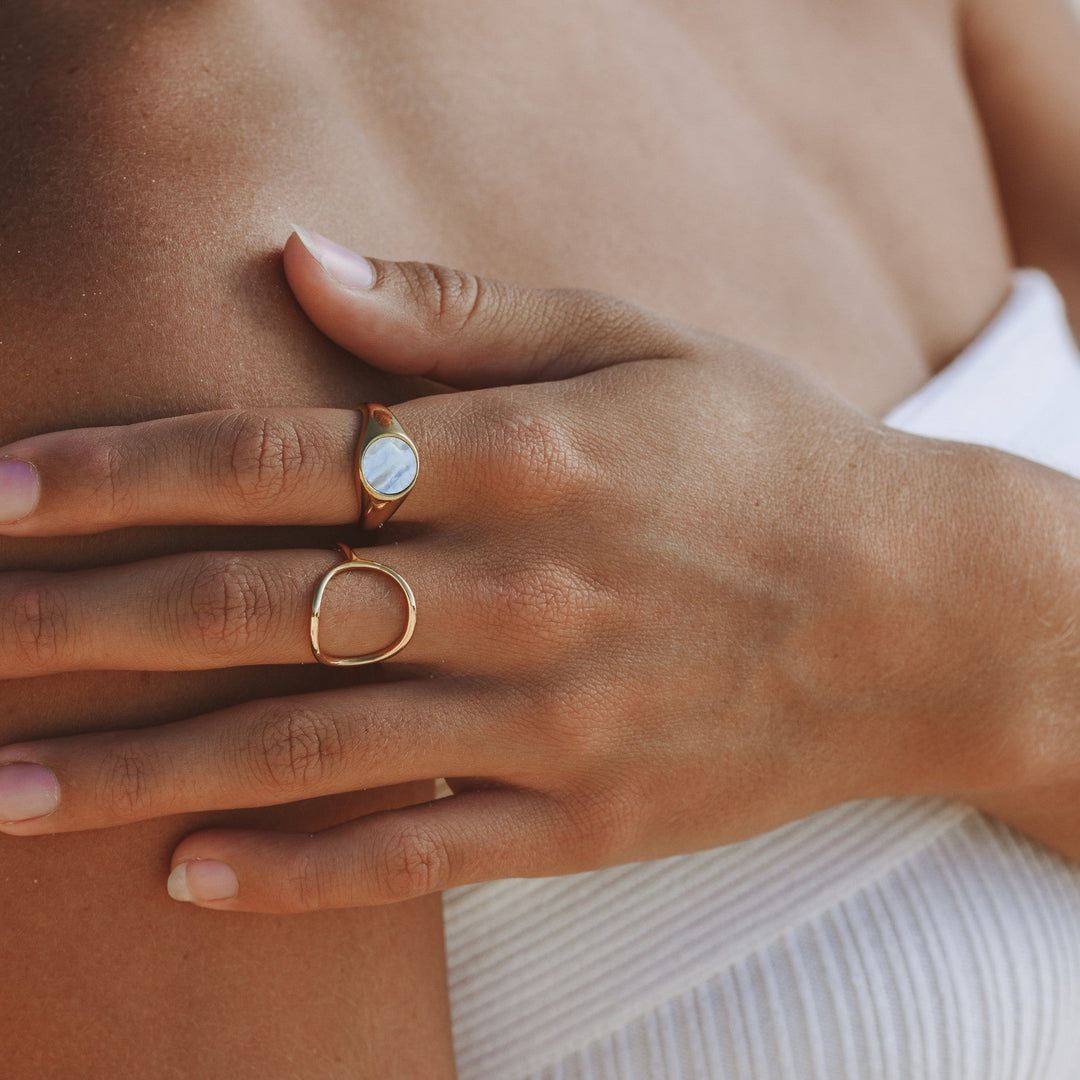 Oval Ring - Noa-5-Gold-State of Style