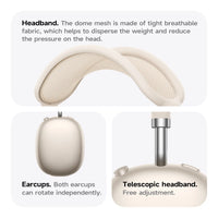 Over-Ear Wireless Headphones with ANC & Long Battery Life – W65 Plus-Gold-State of Style