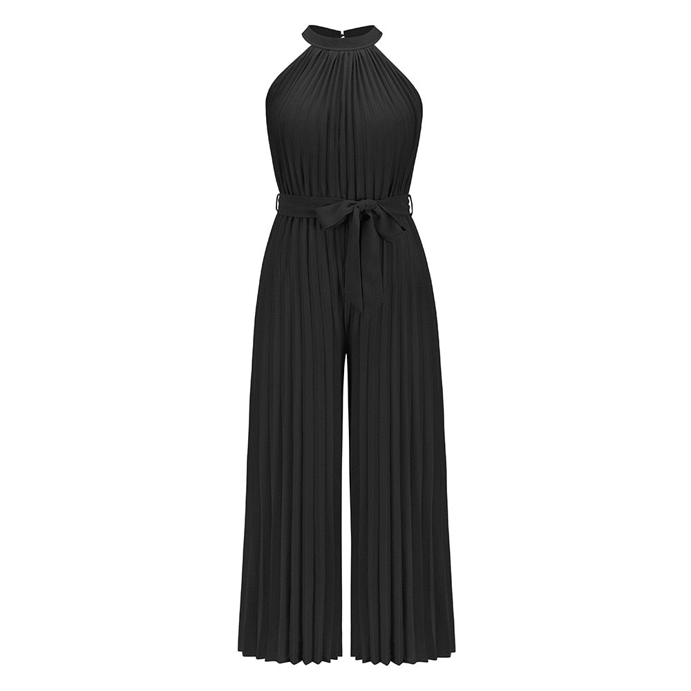 Overall with Pleats for Women – Elegant & Stylish Fit-Black-S-State of Style