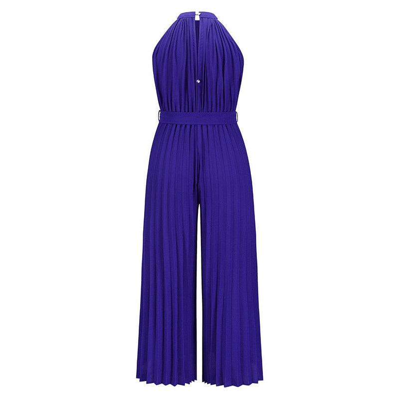 Overall with Pleats for Women – Elegant & Stylish Fit-Blue-S-State of Style