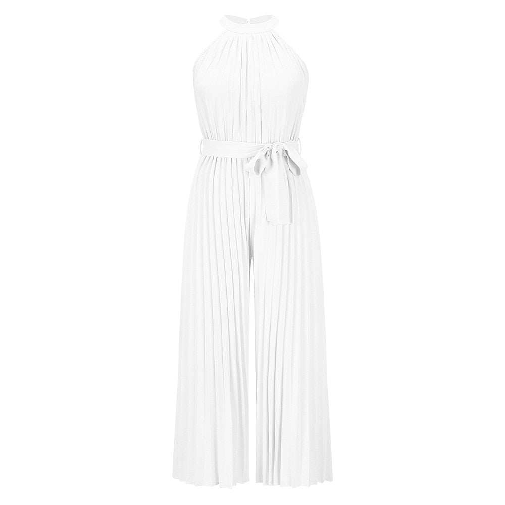 Overall with Pleats for Women – Elegant & Stylish Fit-White-S-State of Style