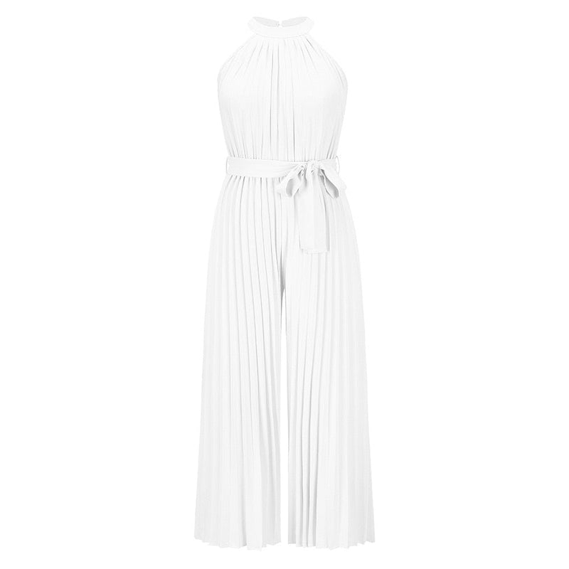 Overall with Pleats for Women – Elegant & Stylish Fit-White-S-State of Style
