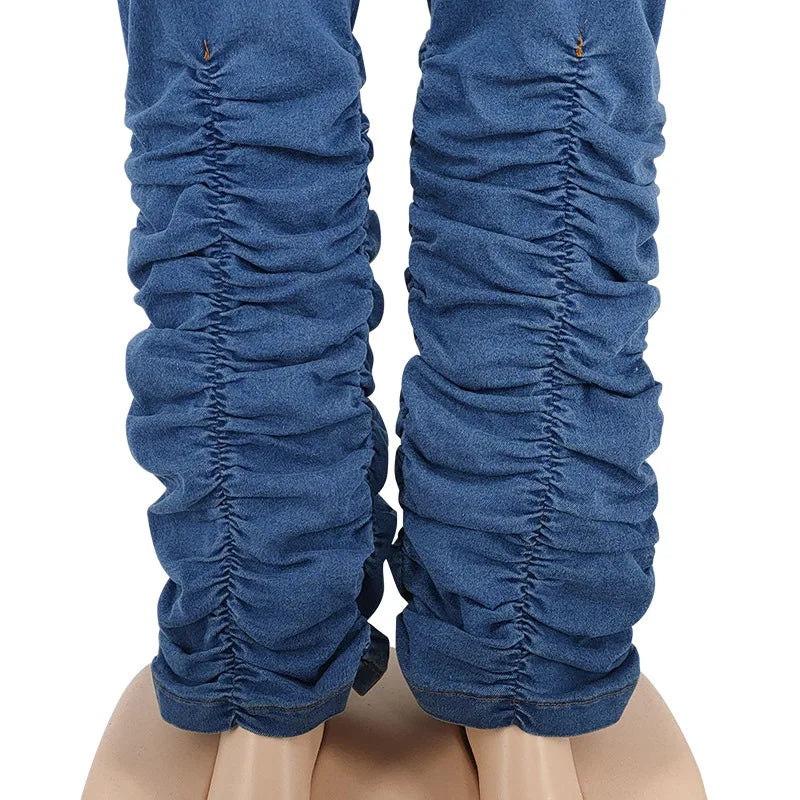 Oversized 2-Piece Denim Set with Jacket and Pants-XL-State of Style