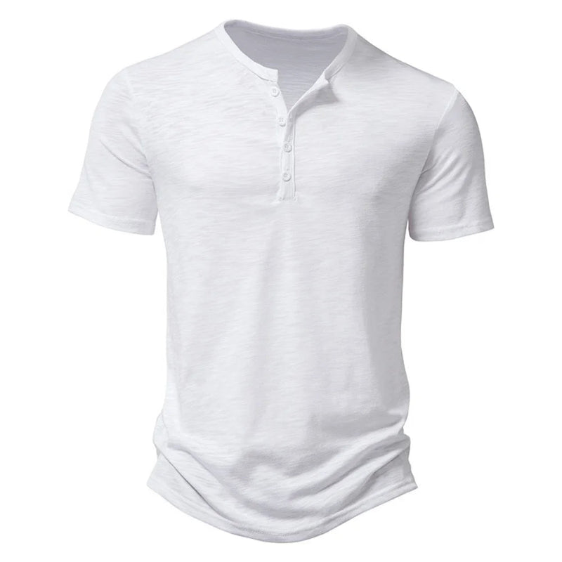 Oversized Chill Collar T-Shirt-White-2XL-State of Style
