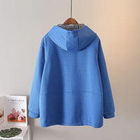 Oversized Cotton Hoodie Jacket | Casual and Comfortable-BLUE-XL-State of Style