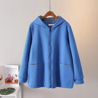 Oversized Cotton Hoodie Jacket | Casual and Comfortable-BLUE-XL-State of Style