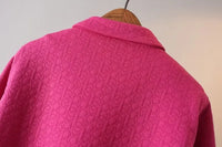 Oversized Embossed Thick Jacket | Stylish & Warm-Pink-XL-State of Style