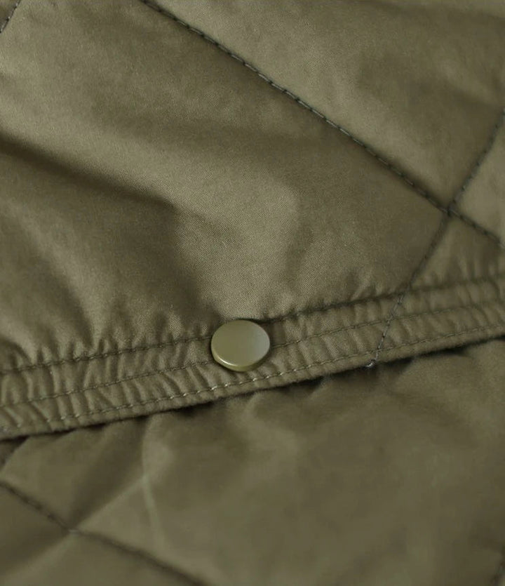 Oversized Hooded Mid-Length Coat | Stylish & Comfortable-Army Green-M-State of Style