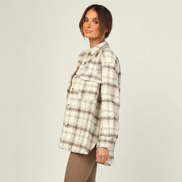 OVERSIZED JACKET FOR WOMEN | Stylish & Comfortable-Apricot-S-State of Style