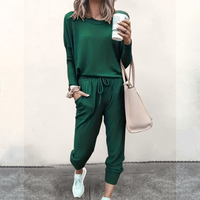 Oversized Ladies Tracksuit - Velana-Green-S-State of Style