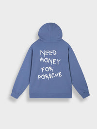 Oversized Men's Hoodie with Print - Noah-Blue-S-State of Style