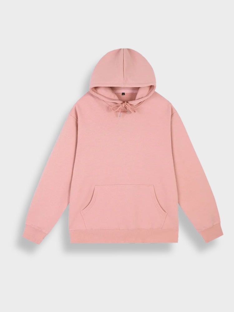 Oversized Men's Hoodie with Print - Noah-Grey-S-State of Style