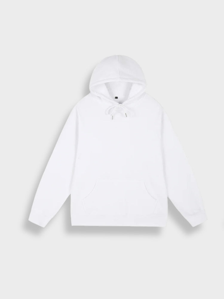 Oversized Men's Hoodie with Print - Noah-Grey-S-State of Style