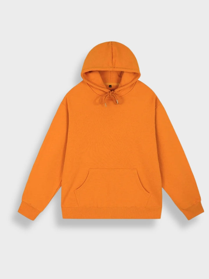Oversized Men's Hoodie with Print - Noah-Grey-S-State of Style