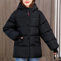 Oversized Padded Cotton Parka With Hood | Comfortable & Stylish-Black-XL-State of Style