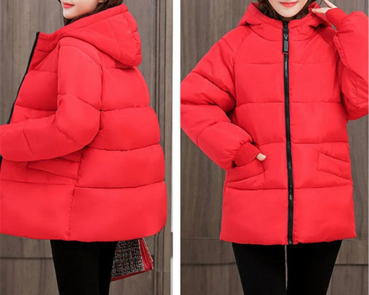 Oversized Padded Cotton Parka With Hood | Comfortable & Stylish-Yellow-XL-State of Style