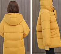Oversized Padded Cotton Parka With Hood | Comfortable & Stylish-Yellow-XL-State of Style
