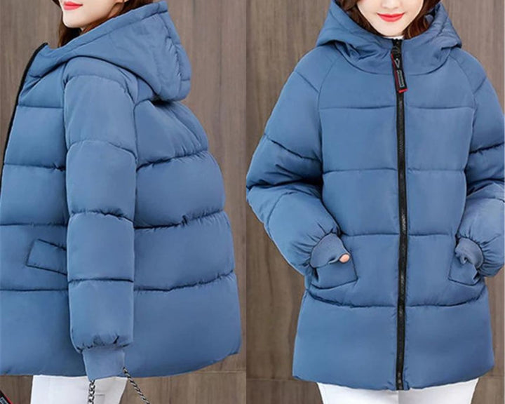 Oversized Padded Cotton Parka With Hood | Comfortable & Stylish-Yellow-XL-State of Style