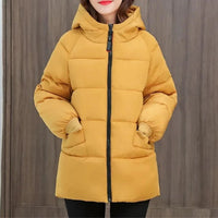 Oversized Padded Cotton Parka With Hood | Comfortable & Stylish-Yellow-XL-State of Style