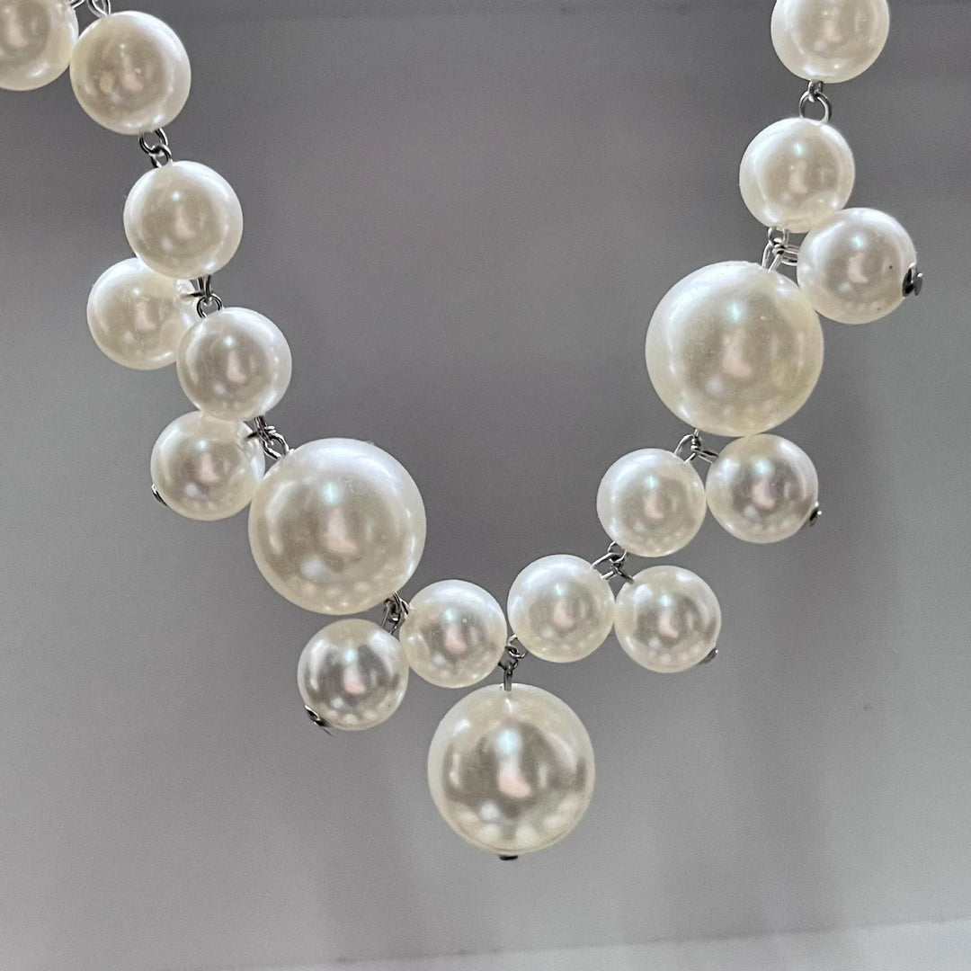 Oversized Pearl Necklace-State of Style