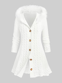 Oversized “Snow Winter Wonderland” Hoodie-White-XXL-State of Style