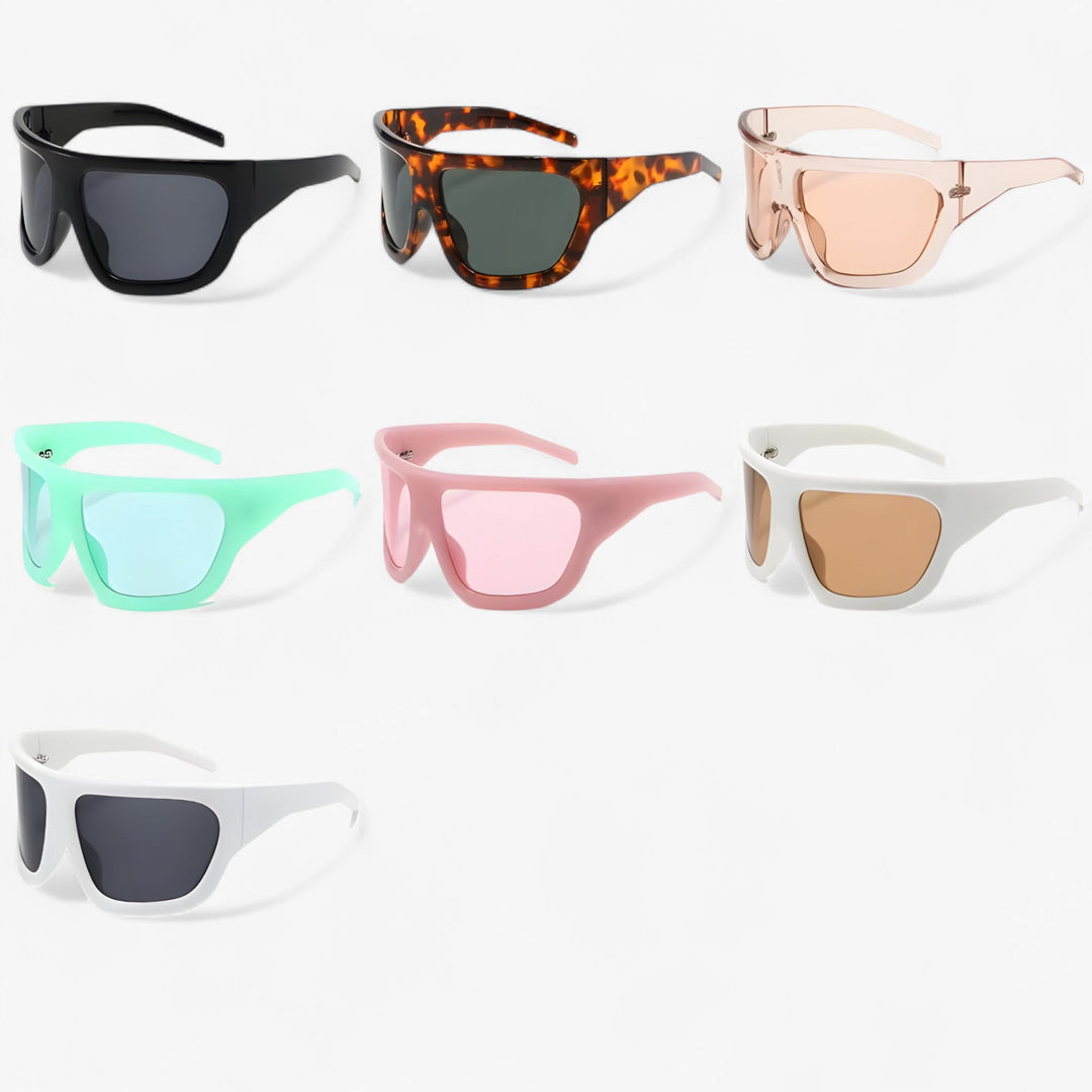 Oversized Steampunk Sports Sunglasses with Wraparound Design – Ignix-Black-State of Style