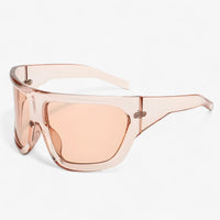 Oversized Steampunk Sports Sunglasses with Wraparound Design – Ignix-Champagne-State of Style
