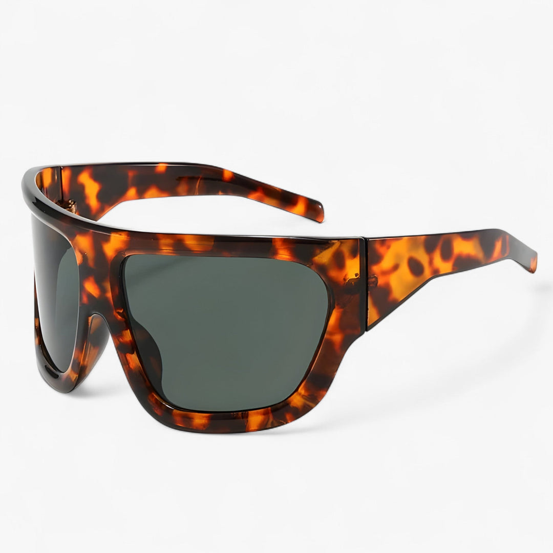 Oversized Steampunk Sports Sunglasses with Wraparound Design – Ignix-Leopard-State of Style