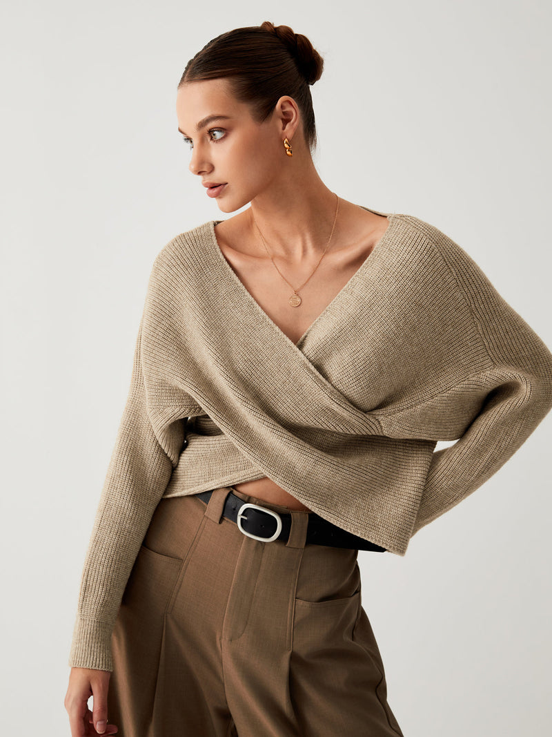 Oversized Sweater for Women – Sienna-Khaki-XS-State of Style